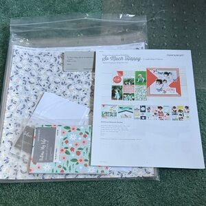 Close to My Heart Floral Scrapbook Kit